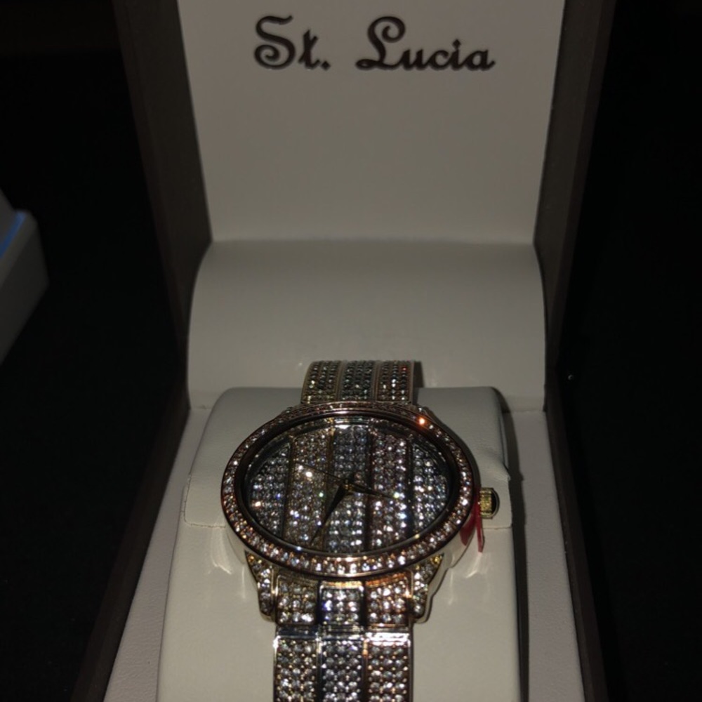 St. Lucia diamond watch